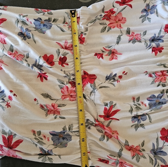 Floral Off the Shoulder Black Maxi Dress - Picture 12 of 16